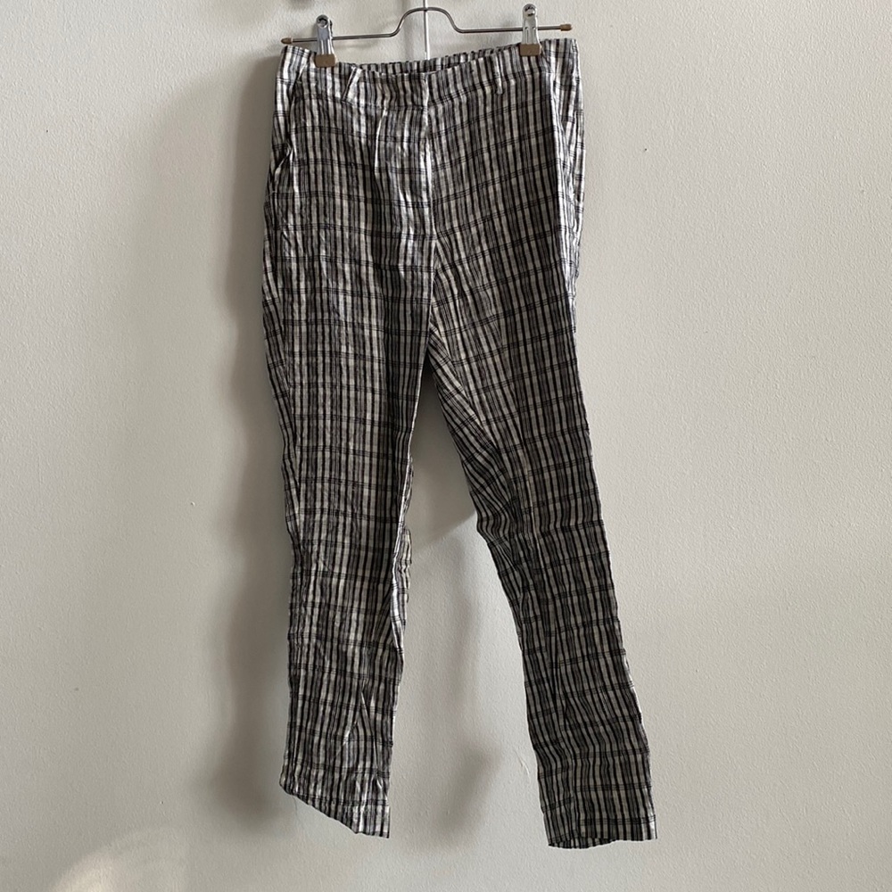 Mango linen pants
